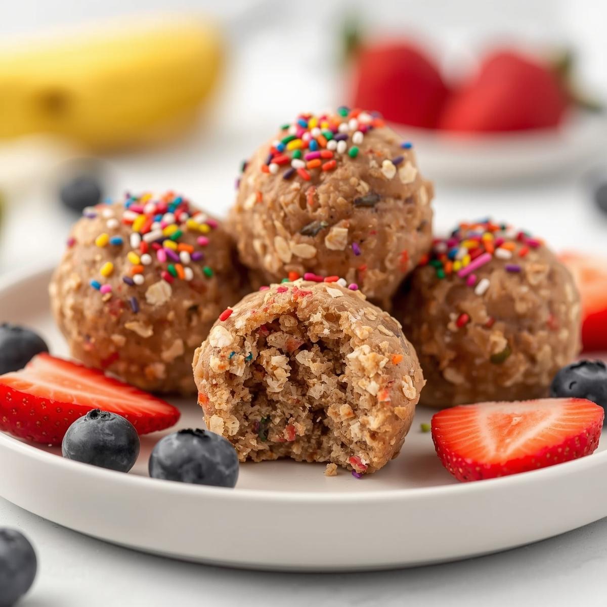 Havregrynskugler til børn