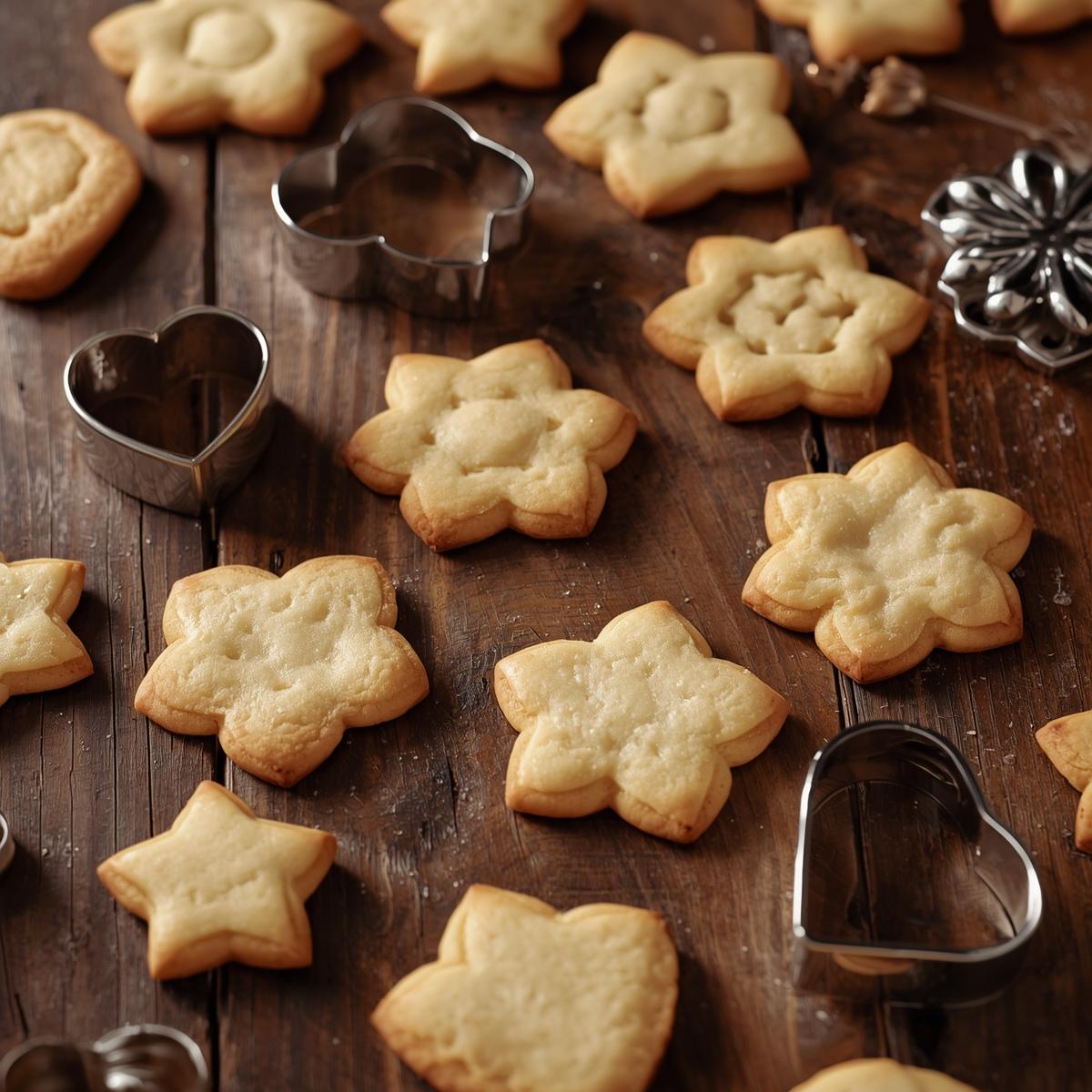 Småkager med udstikkere